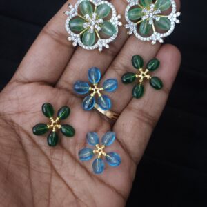 Color changing stud earring