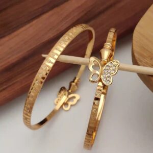 Butterfly bangle