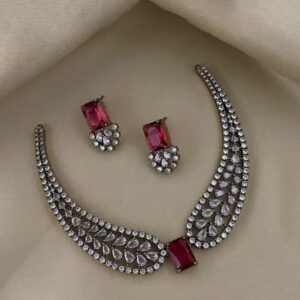 AD stone with big stone pendant