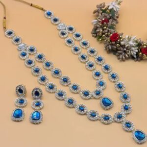 Kundan long necklace